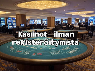 Kasinot ilman rekisteröitymistä
