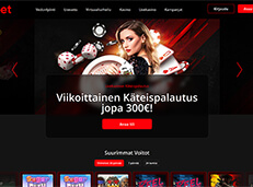 iBET Kasino kuvakaappaus